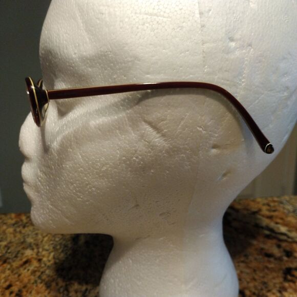 JILL STUART EYEGLASSES FRAME JS 124-1 REF 49/16/130 FLEX HINGE - Picture 5 of 11